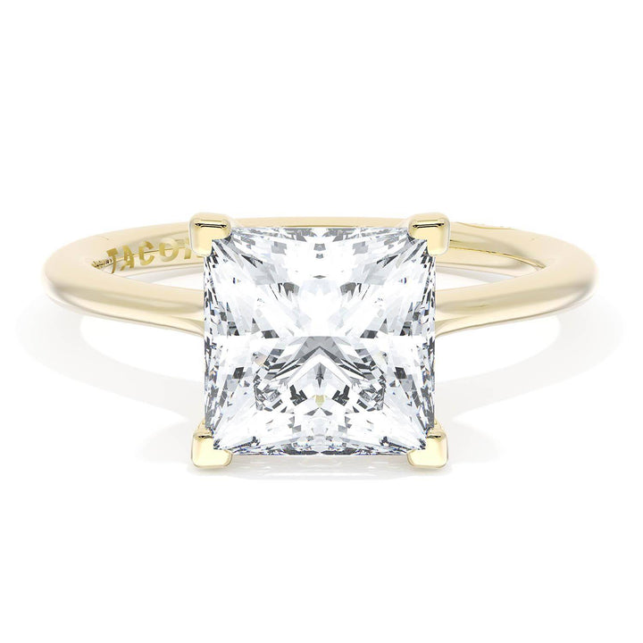 Princess Solitaire Engagement Ring