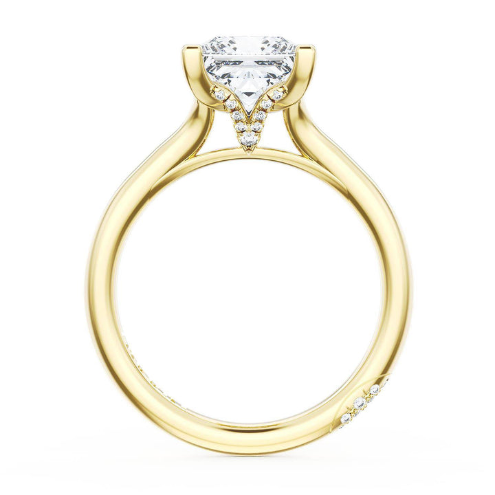 Princess Solitaire Engagement Ring