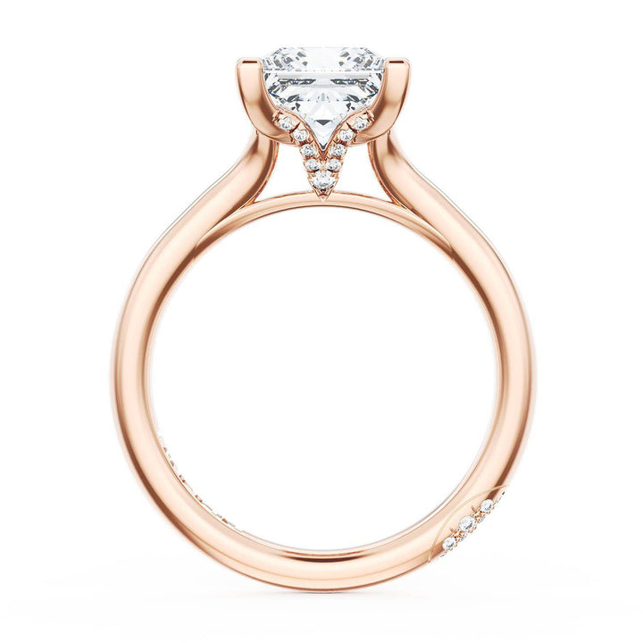 Princess Solitaire Engagement Ring
