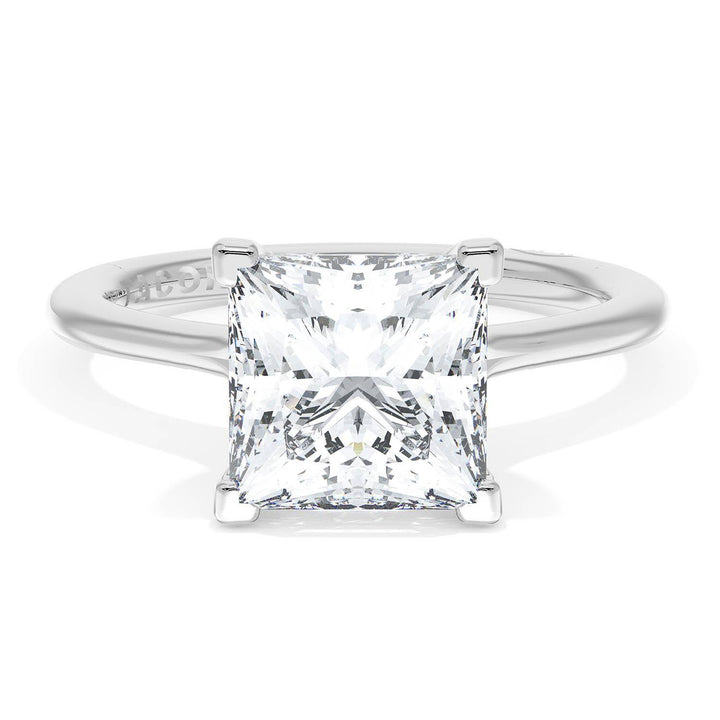 Princess Solitaire Engagement Ring