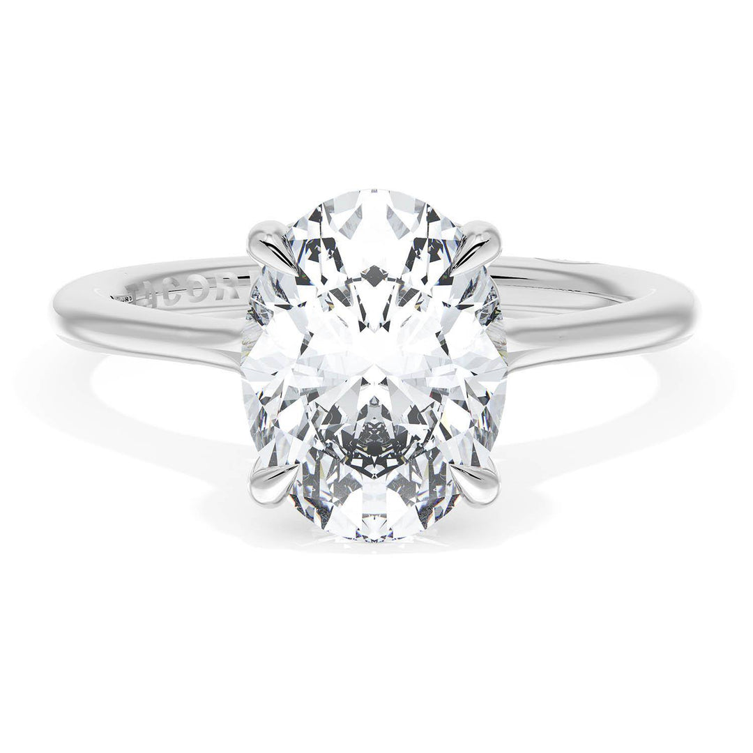 Oval Solitaire Engagement Ring