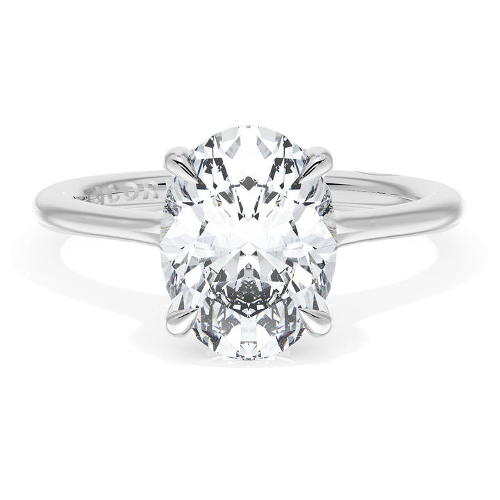 Oval Solitaire Engagement Ring