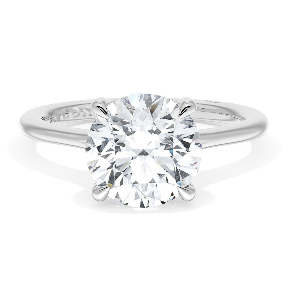 Round Solitaire Engagement Ring