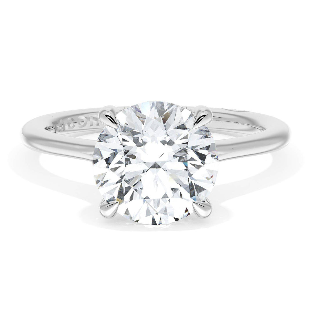 Round Solitaire Engagement Ring