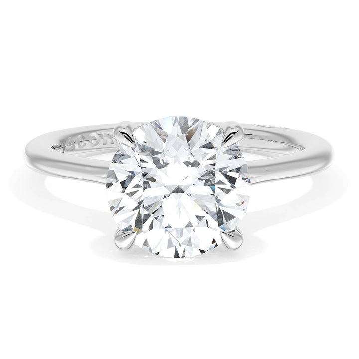 Round Solitaire Engagement Ring