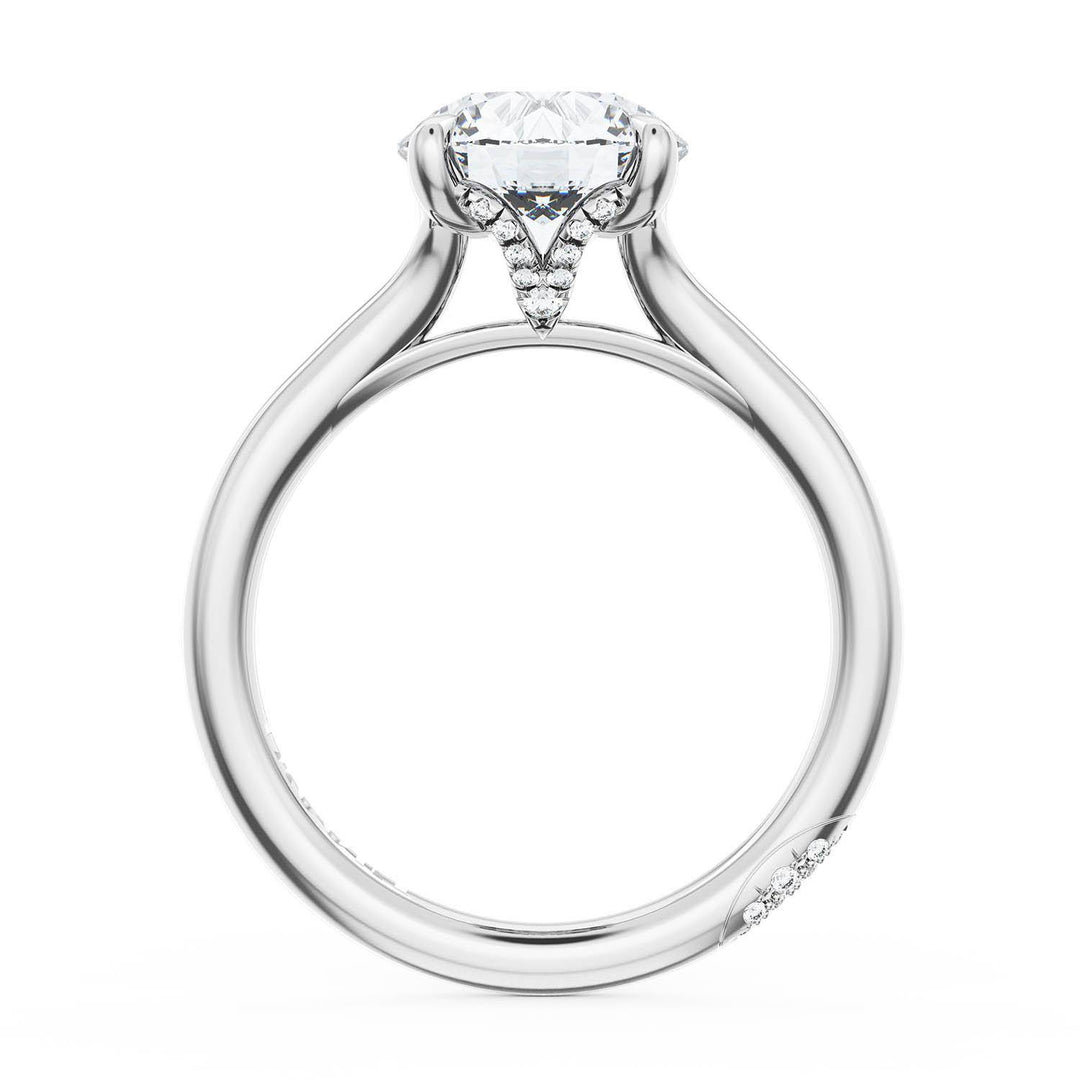Round Solitaire Engagement Ring