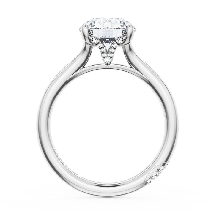 Round Solitaire Engagement Ring