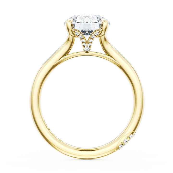 Round Solitaire Engagement Ring