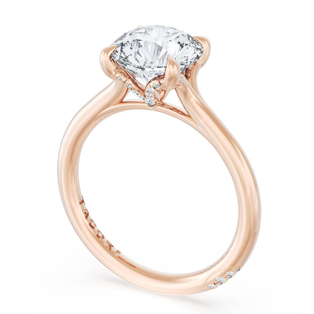 Round Solitaire Engagement Ring