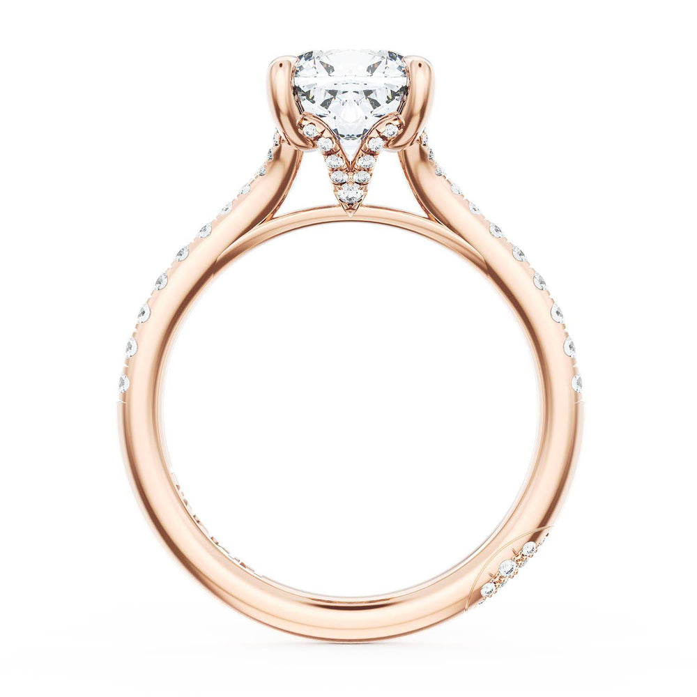 Cushion Solitaire Engagement Ring