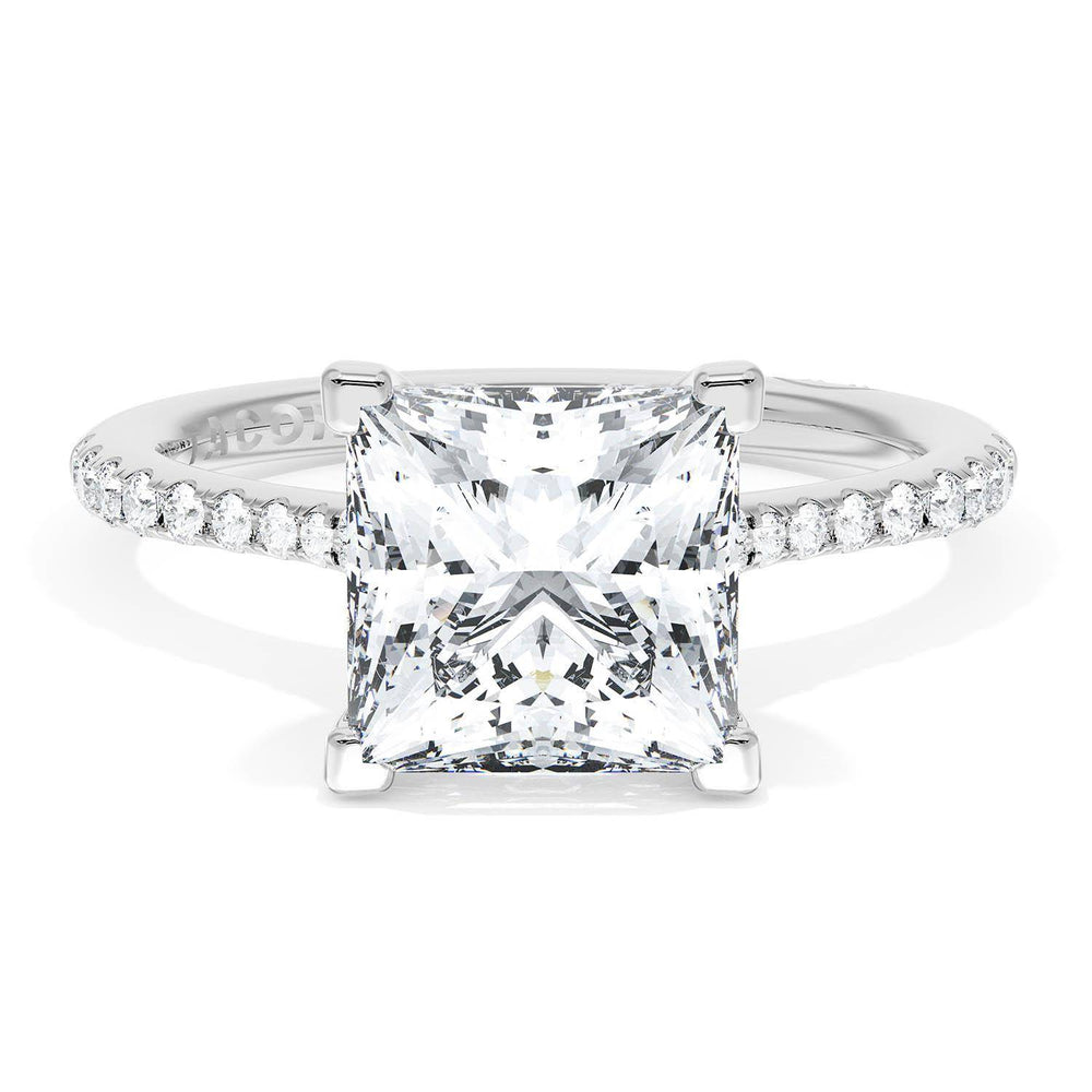 Princess Solitaire Engagement Ring