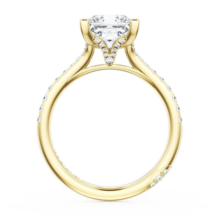 Princess Solitaire Engagement Ring