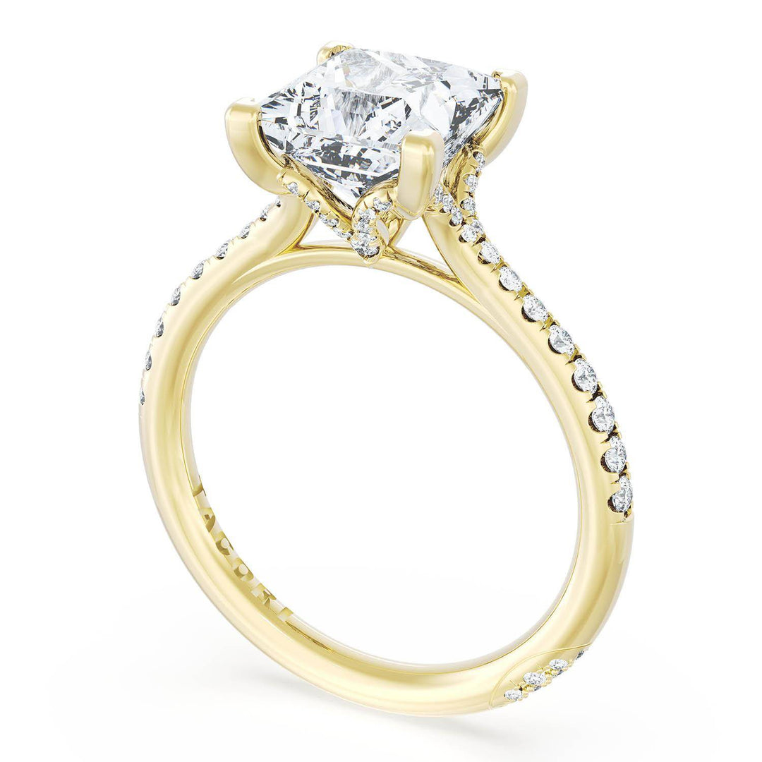 Princess Solitaire Engagement Ring