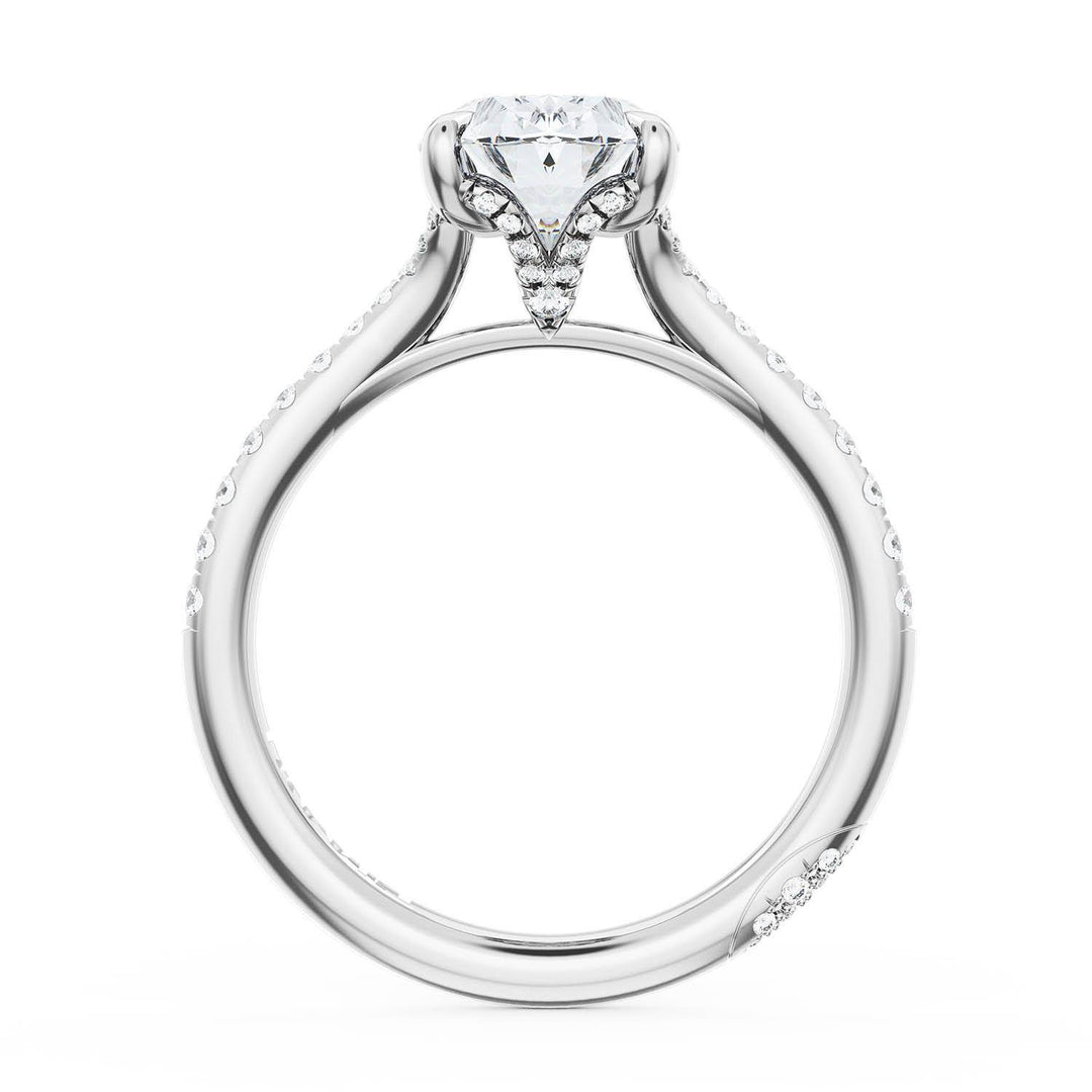Oval Solitaire Engagement Ring