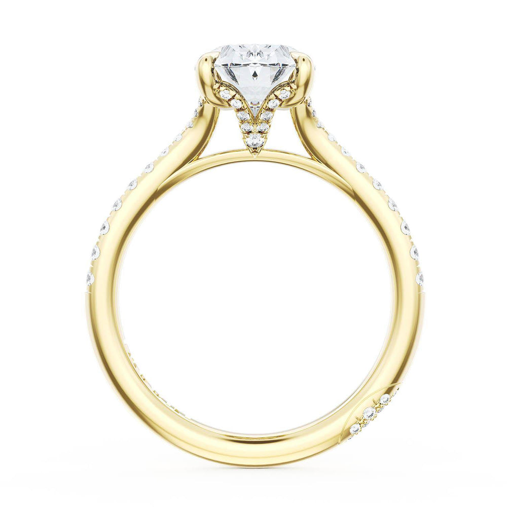 Oval Solitaire Engagement Ring