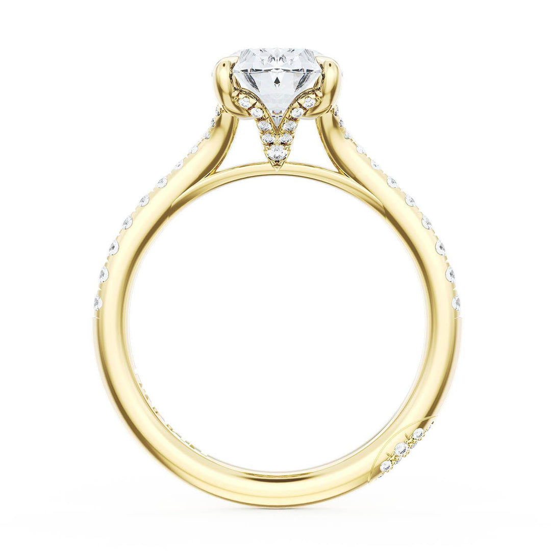 Oval Solitaire Engagement Ring
