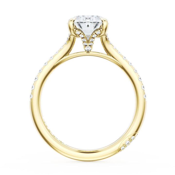 Oval Solitaire Engagement Ring