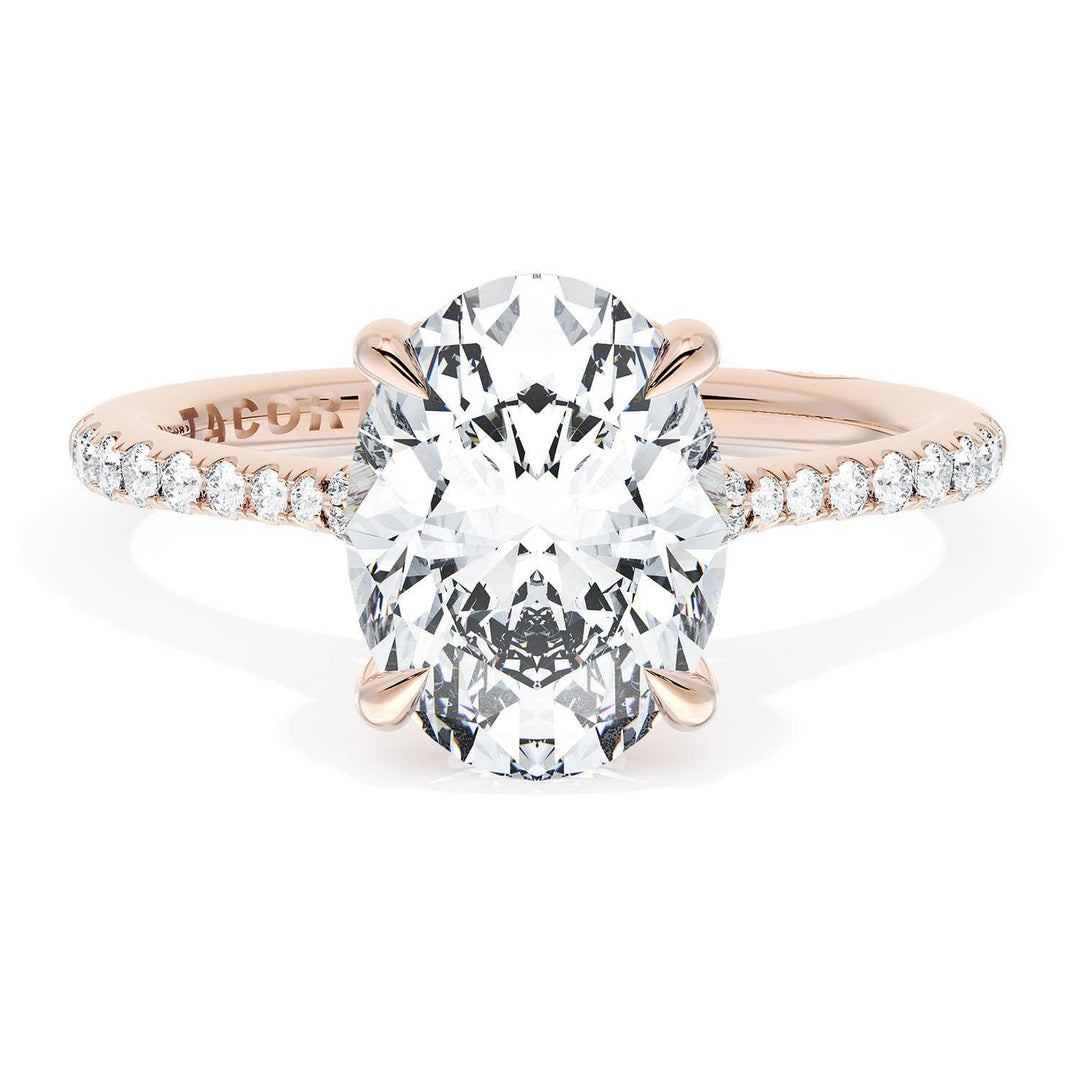 Oval Solitaire Engagement Ring
