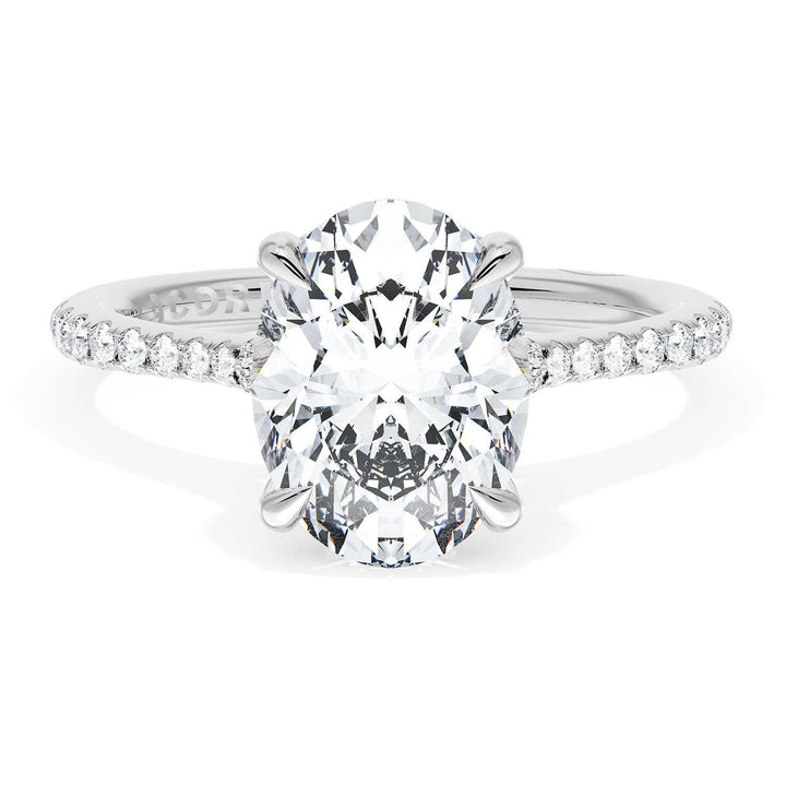 Oval Solitaire Engagement Ring