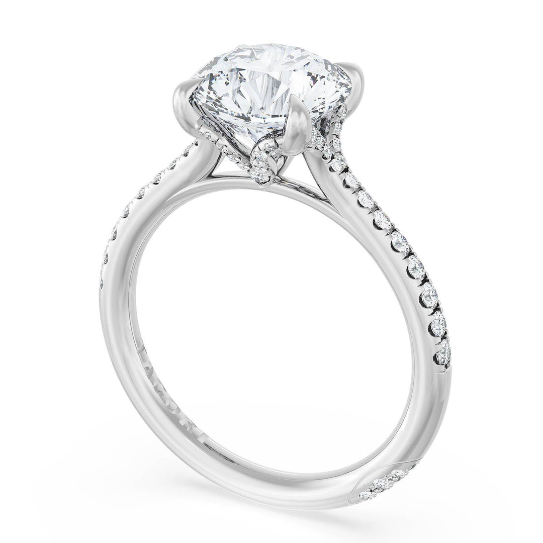 Round Solitaire Engagement Ring