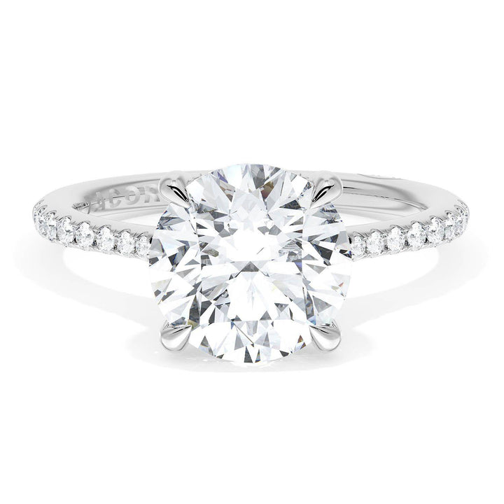 Round Solitaire Engagement Ring