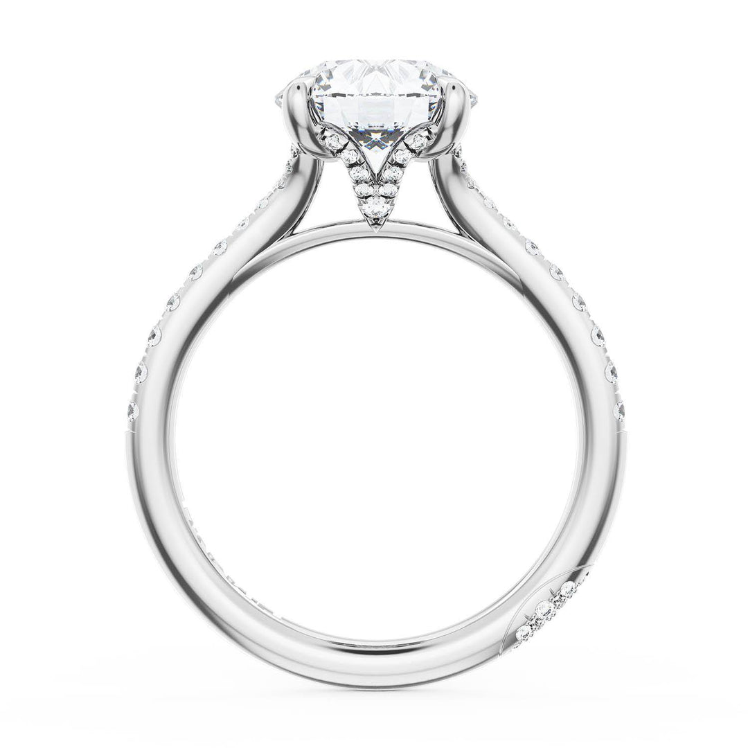 Round Solitaire Engagement Ring
