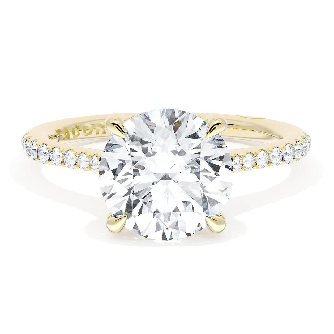 Round Solitaire Engagement Ring