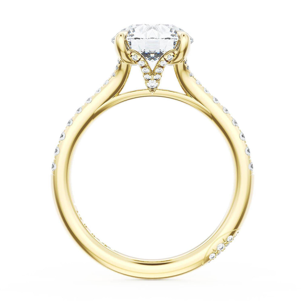 Round Solitaire Engagement Ring