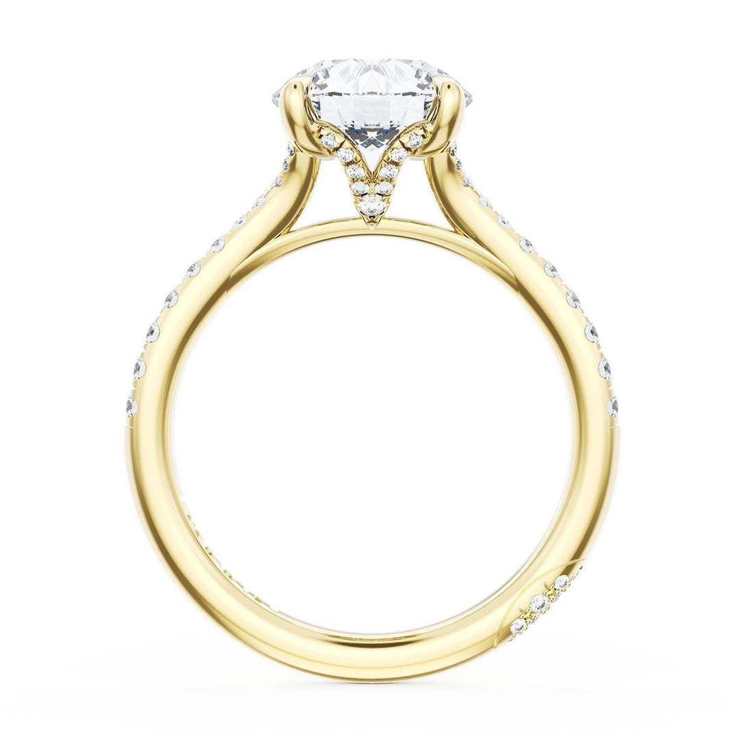 Round Solitaire Engagement Ring