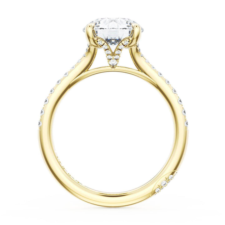 Round Solitaire Engagement Ring