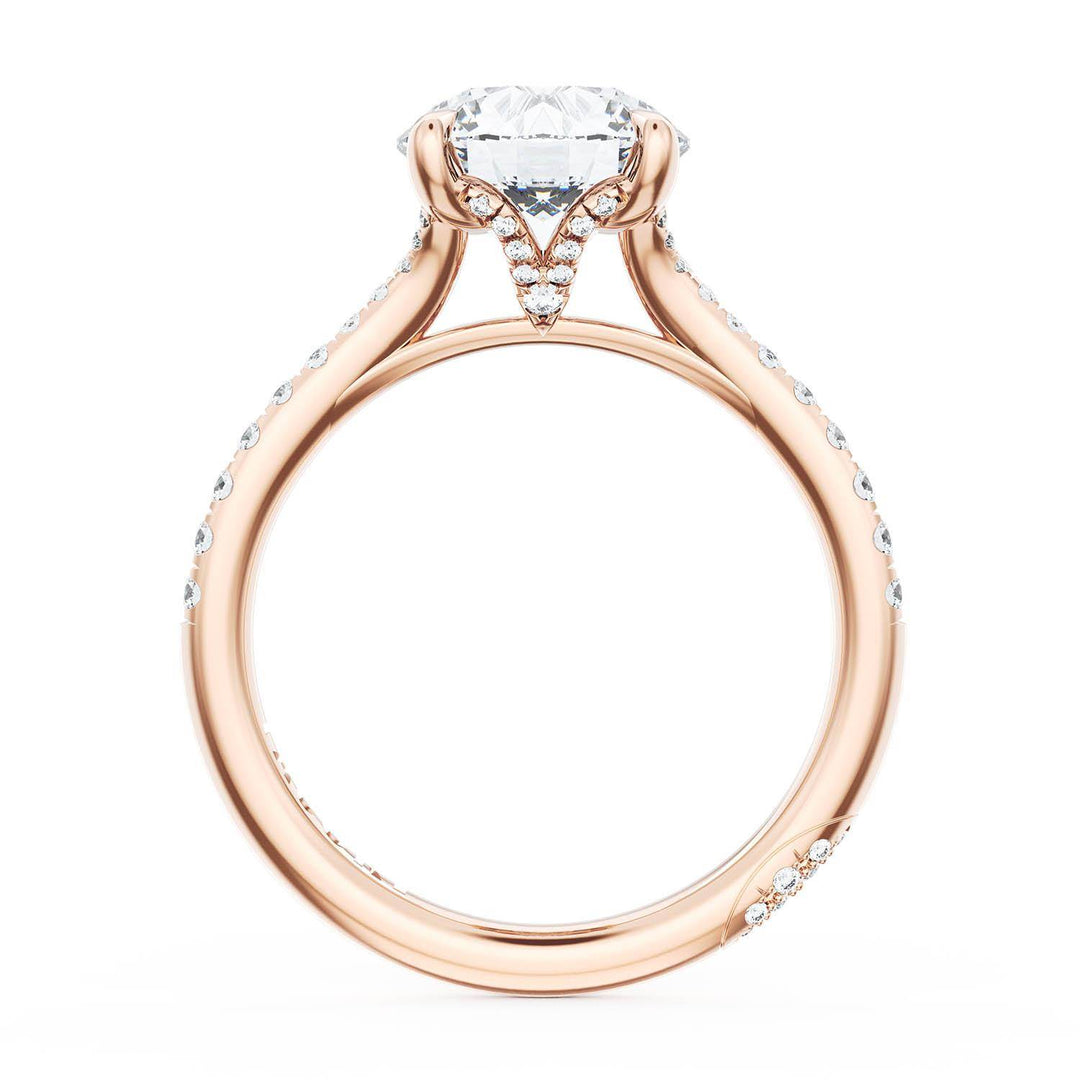 Round Solitaire Engagement Ring