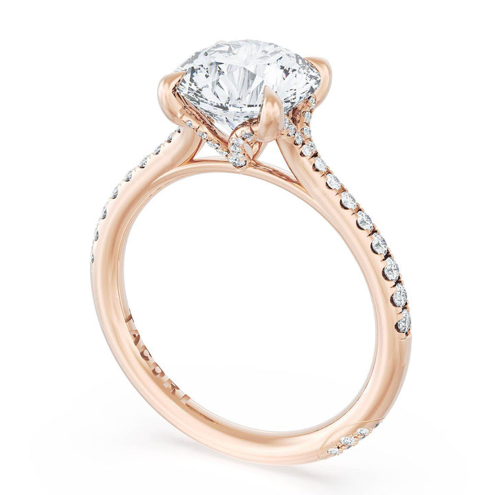 Round Solitaire Engagement Ring