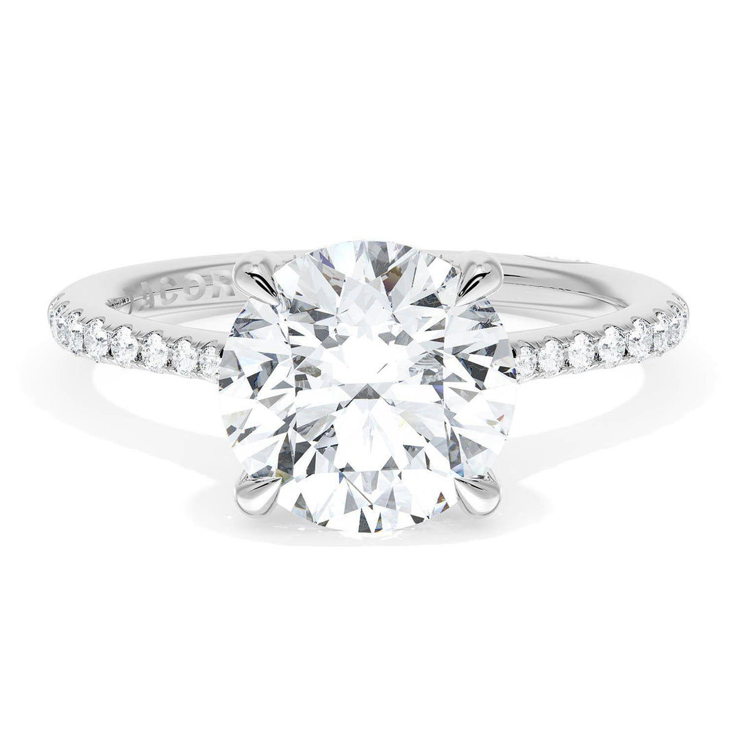 Round Solitaire Engagement Ring