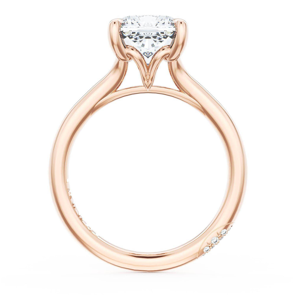 Cushion Solitaire Engagement Ring
