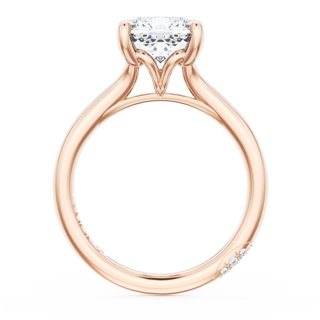Cushion Solitaire Engagement Ring