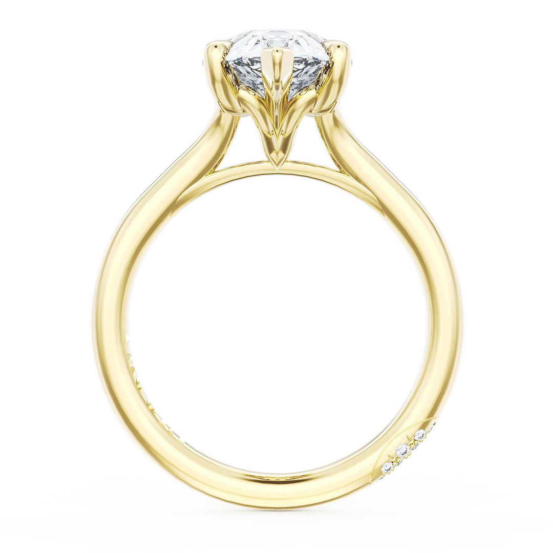 Pear Solitaire Engagement Ring