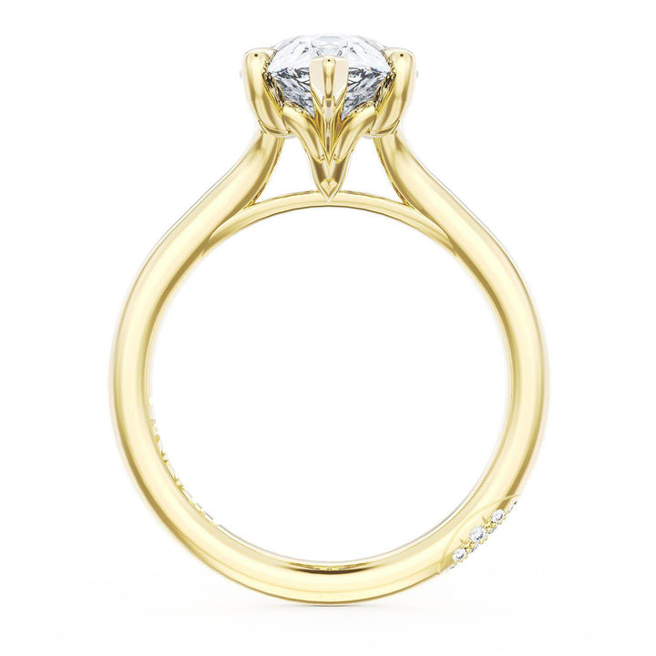 Pear Solitaire Engagement Ring