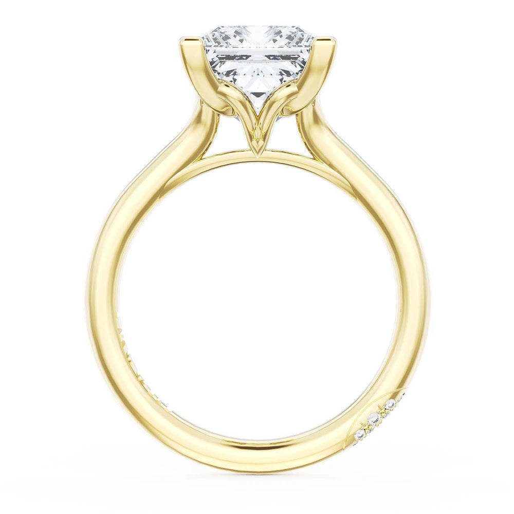 Princess Solitaire Engagement Ring