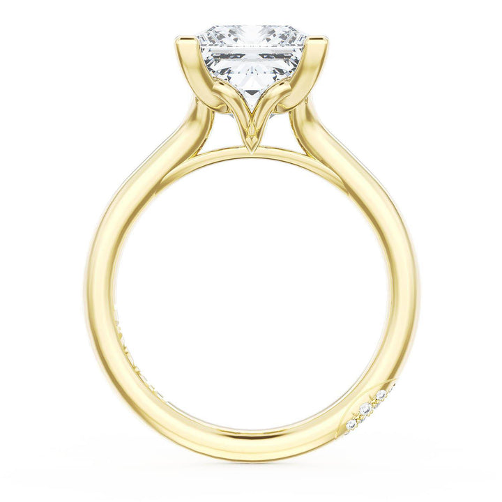 Princess Solitaire Engagement Ring