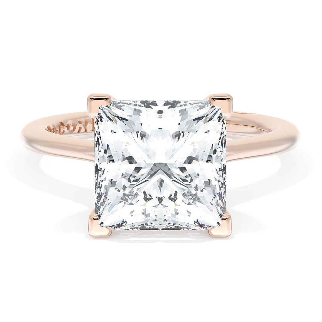 Princess Solitaire Engagement Ring