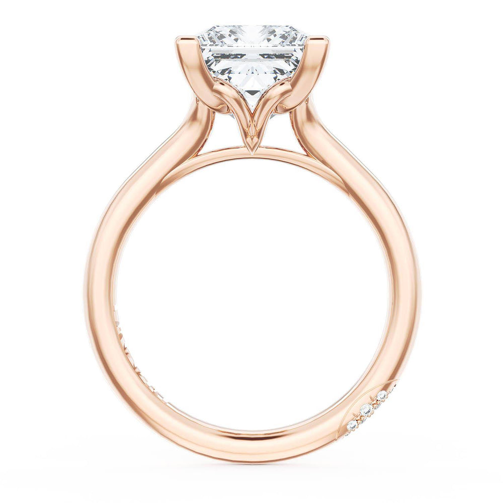 Princess Solitaire Engagement Ring