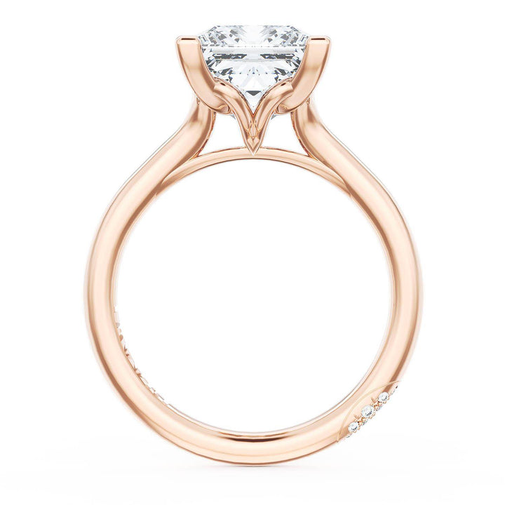 Princess Solitaire Engagement Ring
