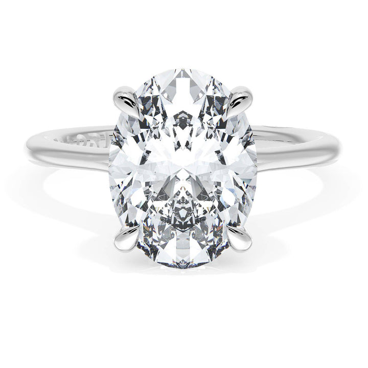 Oval Solitaire Engagement Ring