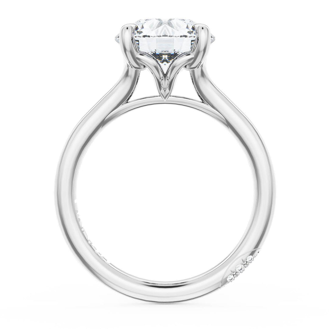 Round Solitaire Engagement Ring