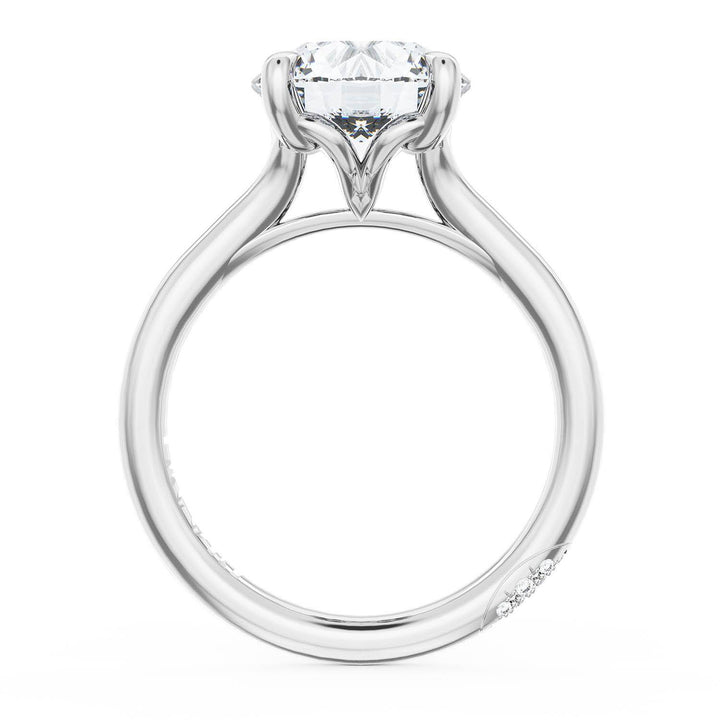 Round Solitaire Engagement Ring