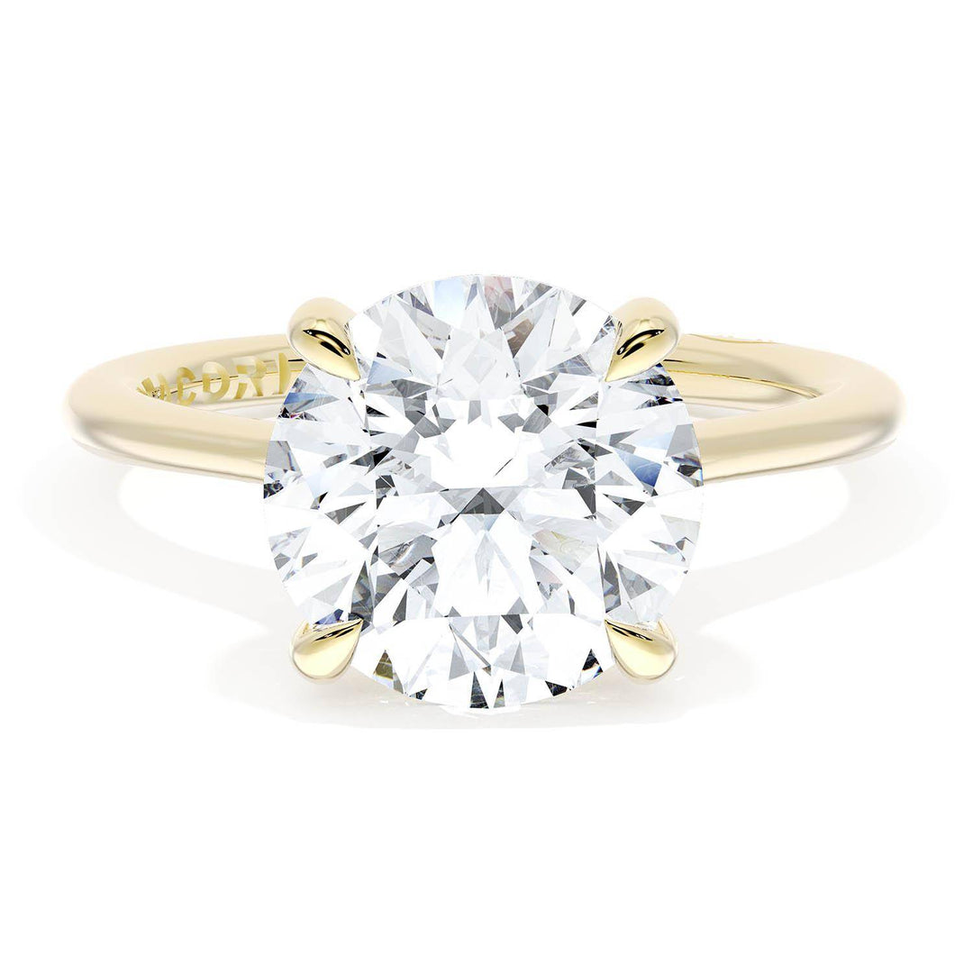 Round Solitaire Engagement Ring