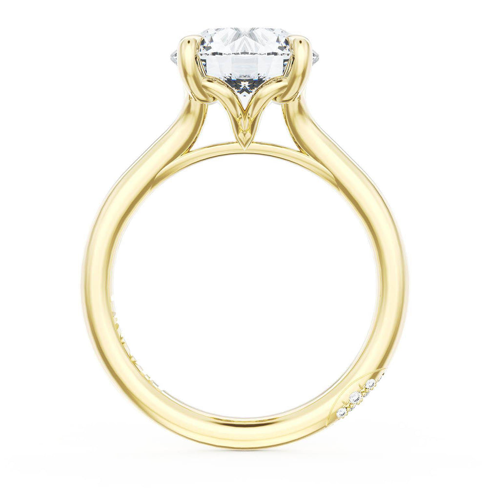 Round Solitaire Engagement Ring