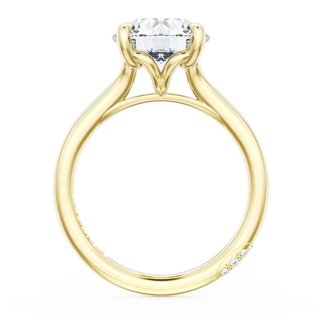 Round Solitaire Engagement Ring