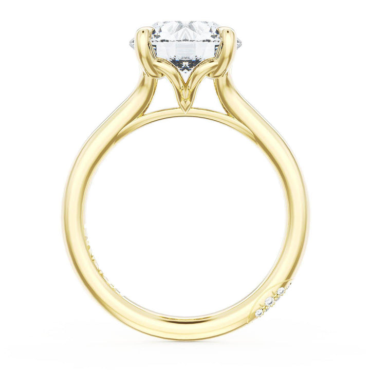 Round Solitaire Engagement Ring