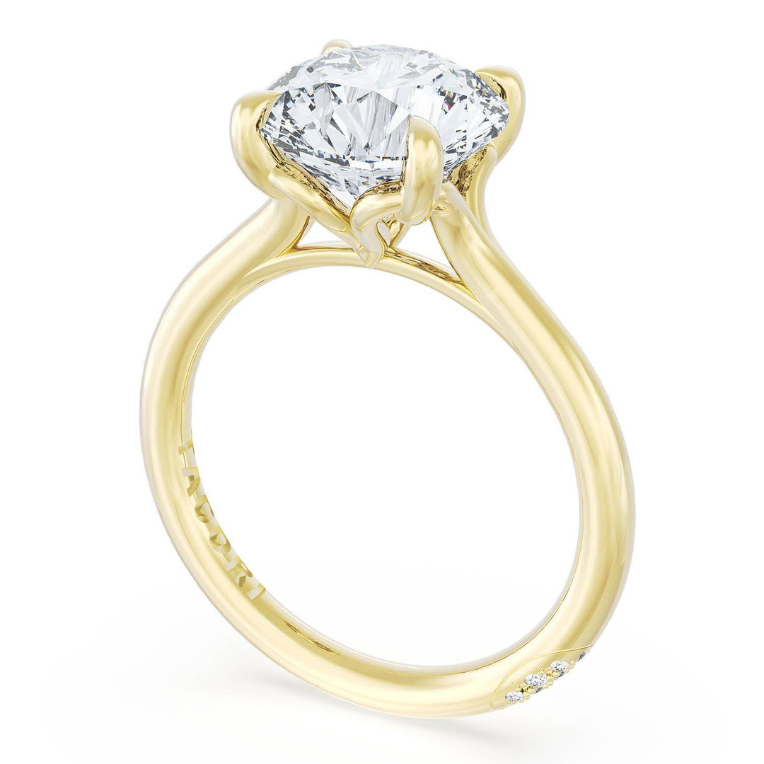 Round Solitaire Engagement Ring